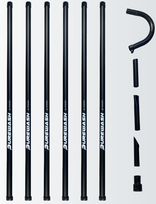 [3082976216] Easy Clean Star, 16,2 Meter lange Dachrinnenreinigung mit Klemmsystem