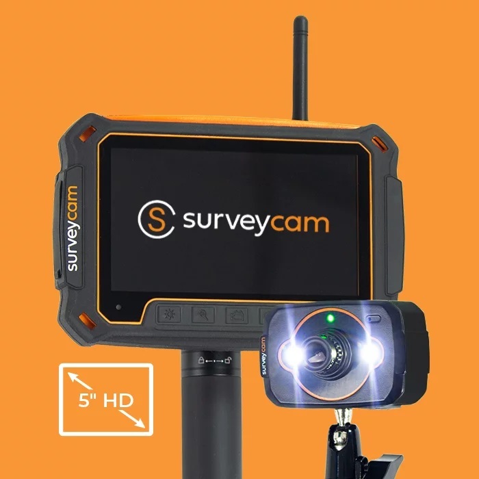 SurveyCam draadloos camera systeem met monitor