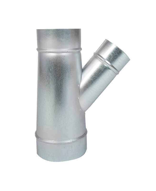 Y-Stück für Staubabsaugung 125-125-100