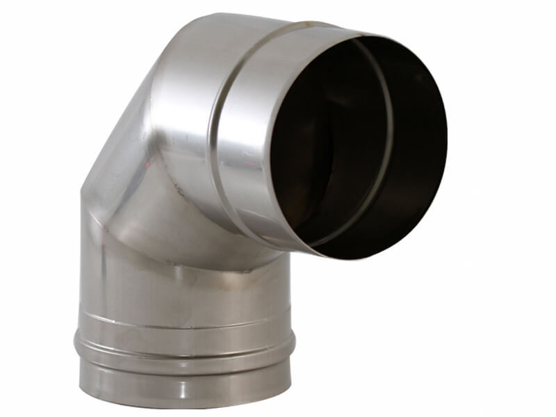 Einwandiger Edelstahl-Abgasbogen für K 120 / K 160 eco / K 160 eco-e / K 170 / K 220