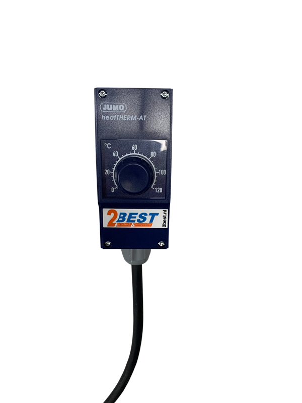 Thermostat für hohe Temperaturen (0º bis 120ºC), mit 10-Meter-Kabel