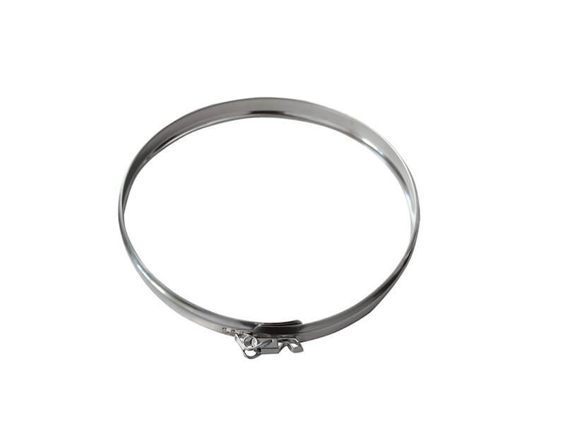 Schlauchschelle Ø¸ 420 mm HEYLO zur Befestigung von Staubbeuteln (M-Klasse) 4 m an PowerVent 8000