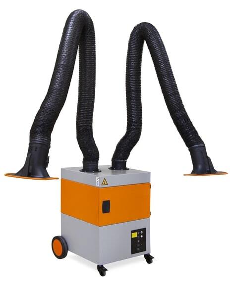 ProfiMaster Lasrookafzuiger, met twee afzuigarmen van 2 meter