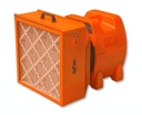 HEYLO Duststop, PowerVent 6000 mobiler Luftreiniger mit Filterbox inkl. Filter