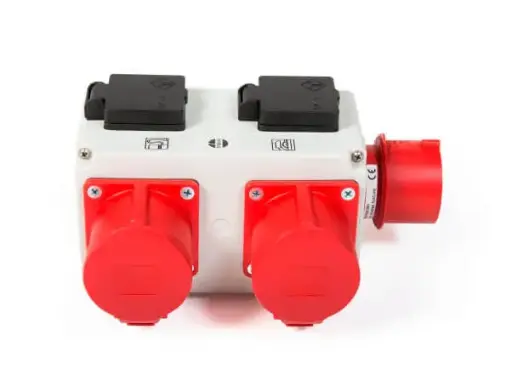 [440502P418] Schakelautomaat ALV10, ​5 polig 16A in, 5 Polig 16A uit.