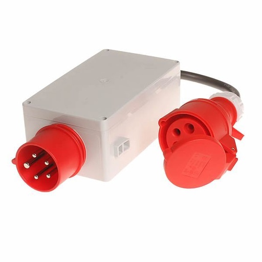 [8DVB400316] DVB 400, Draaiveldbewaking 3PH/16A t.b.v. bouwzagen en elementenknippers